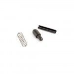 AR-15 Bolt Catch Assembly Kit with Plunger, Spring & Roll Pin -Tan